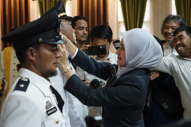 Lantik 64 Pejabat, Bupati: Pasti Ada yang Tidak Puas