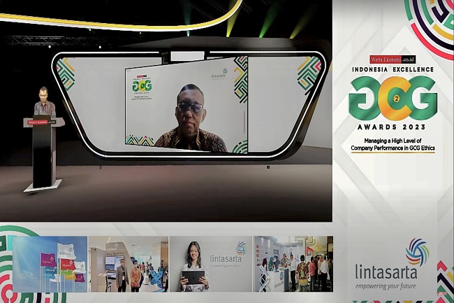 Lintasarta Raih Penghargaan di Indonesia Excellence Good Corporate Governance Awards 2023