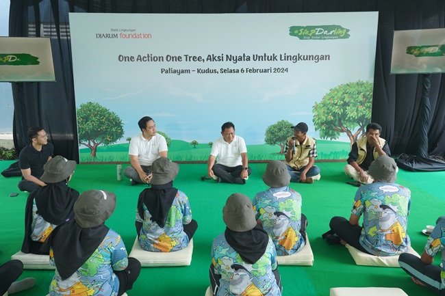 Bersama Mitra Tani, BDLF Gelar Aksi Penghijauan di Kudus