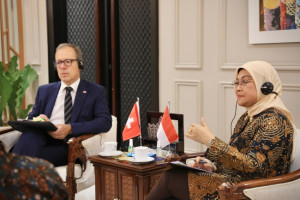 Terima Kunjungan Dubes Swiss, Menaker Bahas Berbagai Isu Ketenagakerjaan