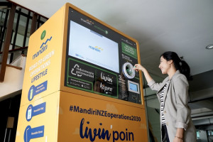 Cegah Pencemaran Lingkungan, Bank Mandiri Sediakan Reverse Vending Machine