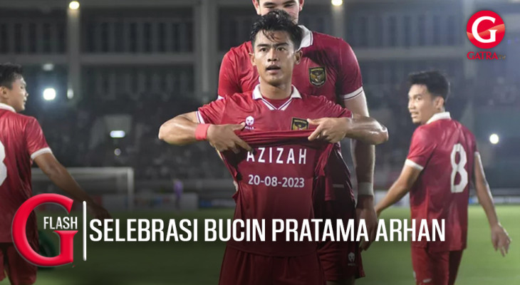 Pratama Arhan Cetak Gol, Pamer Nama Istri, Azizah Full Senyu